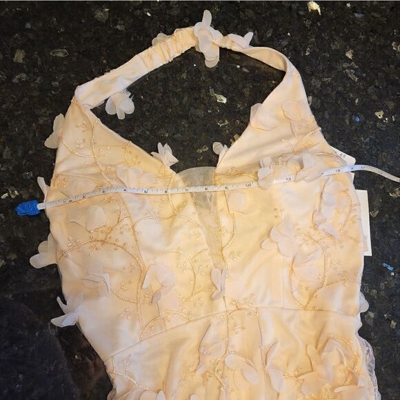 Speechless halter gown size 11  NWT peach - Picture 8 of 11